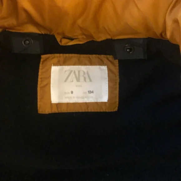 ZARA Boys Coat Sz 9 - Picture 3 of 6